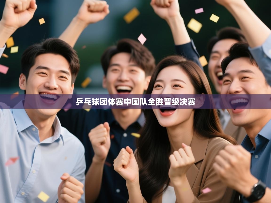 乒乓球团体赛中国队全胜晋级决赛