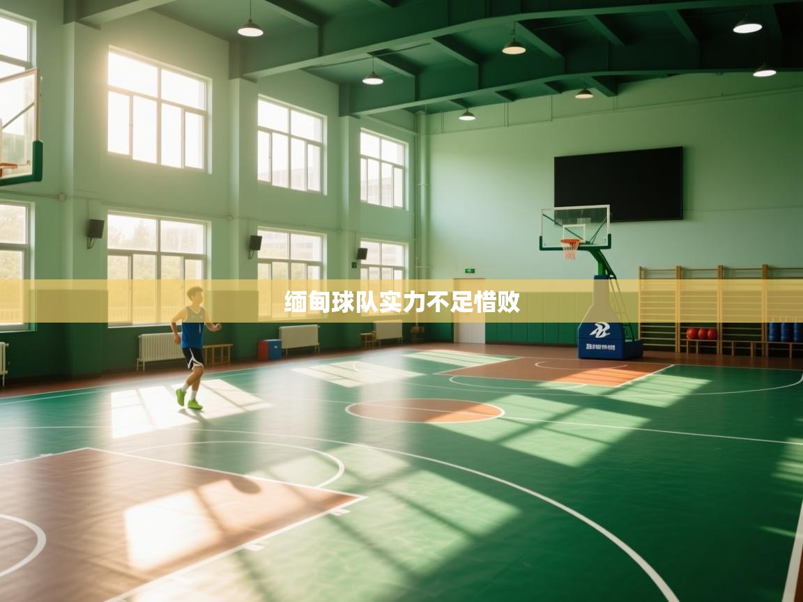 缅甸球队实力不足惜败 第1张